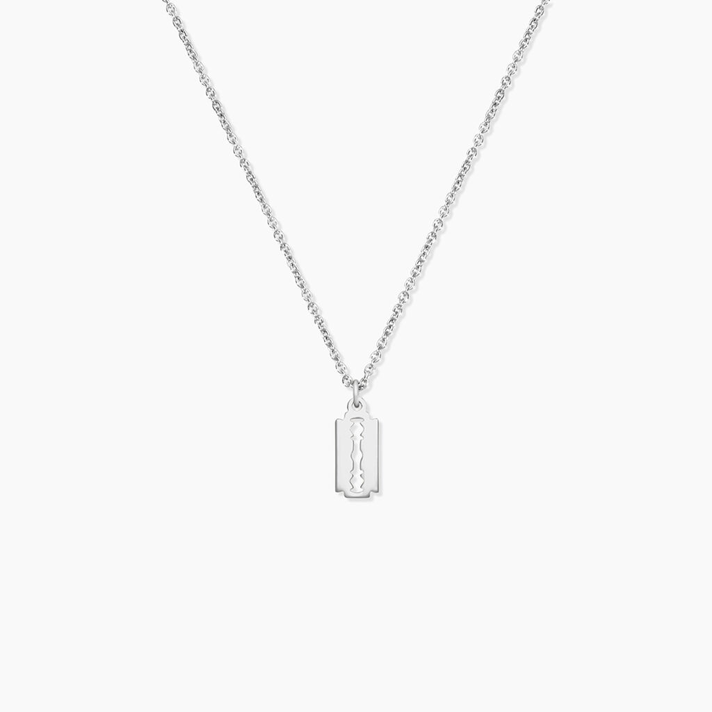 Collier Loan Argent Blanc - Colliers fantaisie Homme | Marc Orian