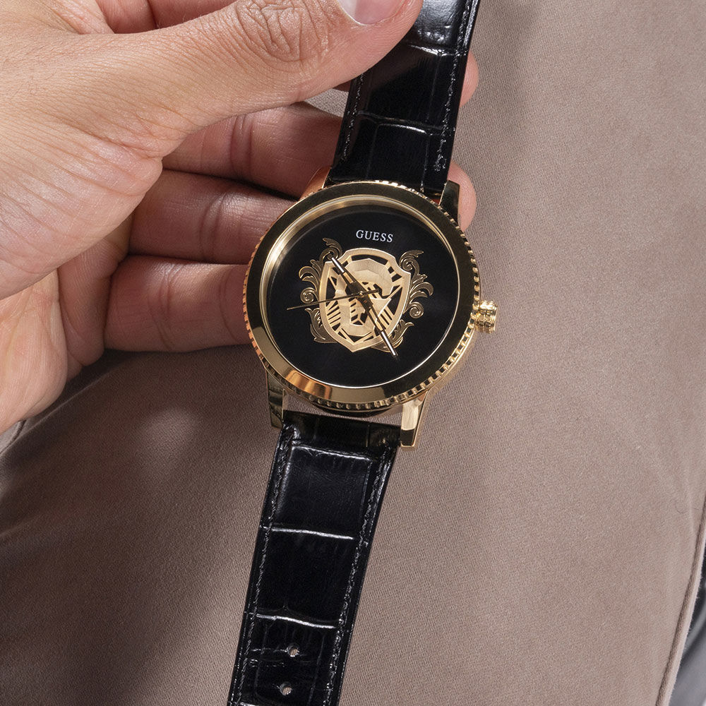 Montre Guess Monarch Noir - Montres étanches Homme | Marc Orian