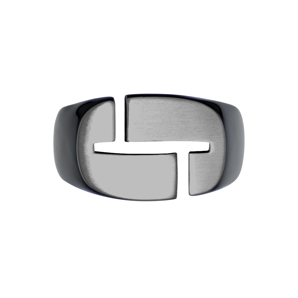 Bague Jourdan Jok Acier Gris - Bagues Homme | Marc Orian