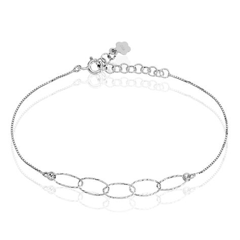 Bracelet Bulle Argent Blanc - Bracelets fantaisie Femme | Marc Orian