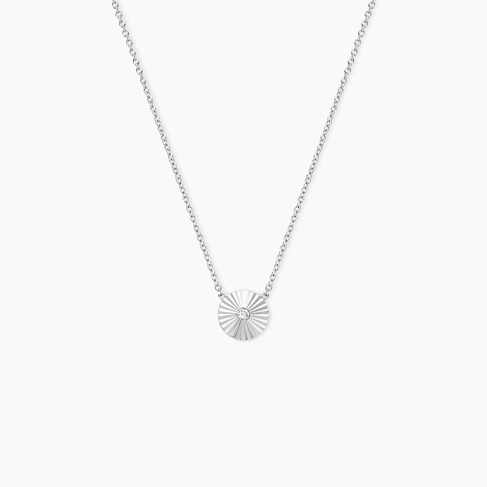 Collier Argent Valente Oxydes De Zirconium - Colliers solitaires Femme | Marc Orian