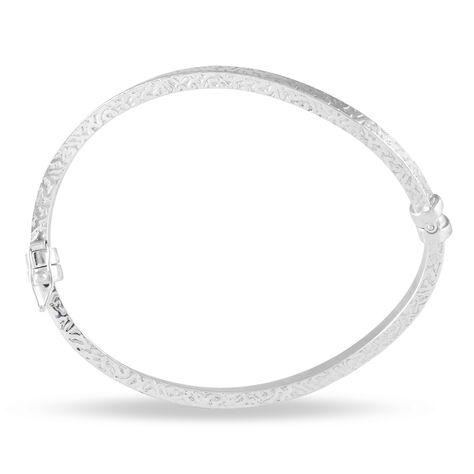 Bracelet Jonc Safietouae Argent Blanc - Bracelets jonc Femme | Marc Orian