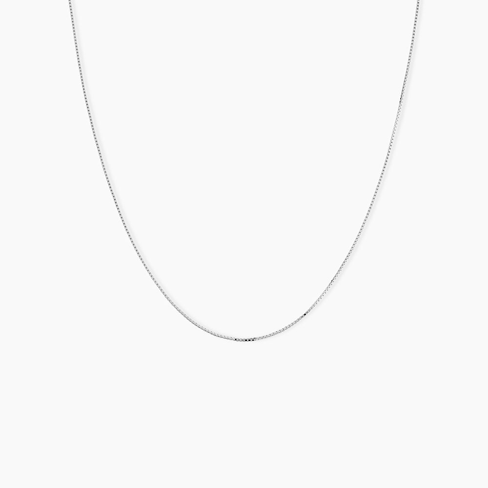 Cha&icirc;ne Igor Maille Venitienne Or Blanc - Chaines Femme | Marc Orian