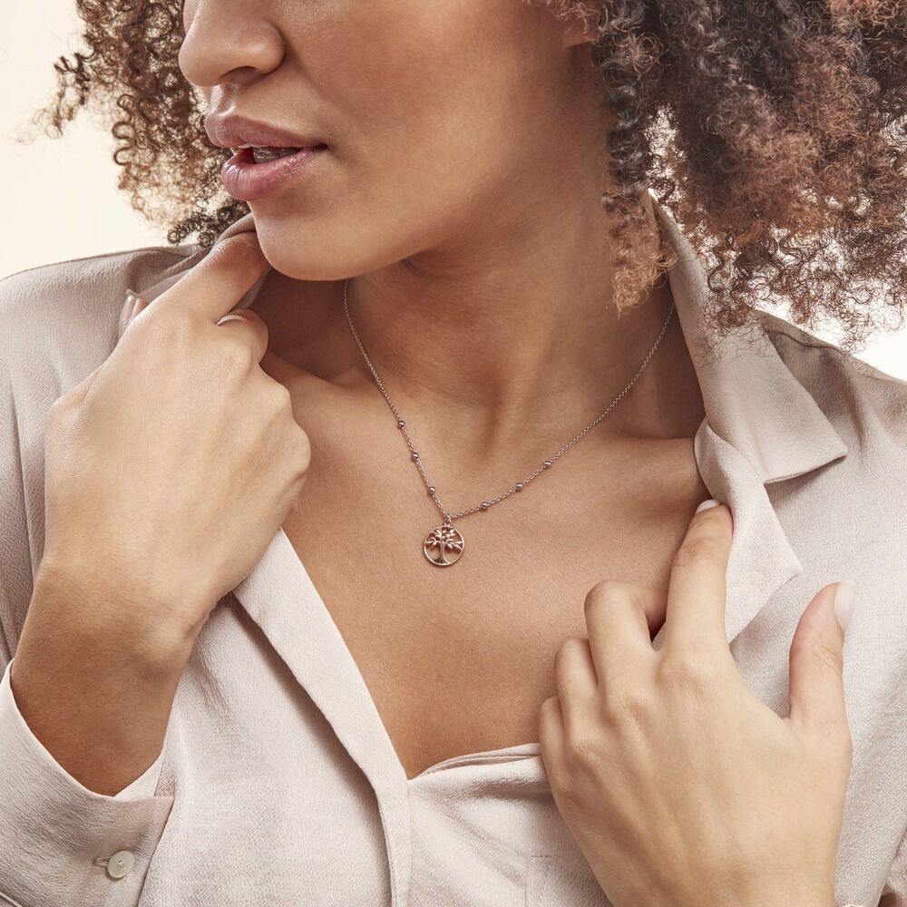 Collier Argent Bicolore Teodors - Colliers Femme | Marc Orian