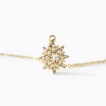 Collier Aurore Acier Jaune Oxyde De Zirconium - Colliers avec pierres Femme | Marc Orian