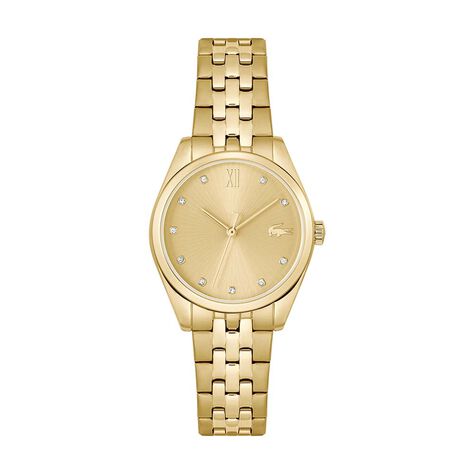 Montre Lacoste Tuilerie Doré - Montres classiques Femme | Marc Orian