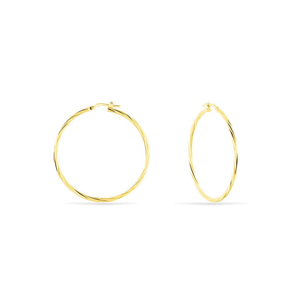 Cr&eacute;oles Youri Or Jaune - Cr&eacute;oles Femme | Marc Orian