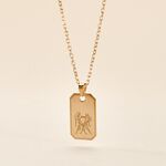 Collier Plaqu&eacute; Or Quintien - Colliers ete Homme | Marc Orian