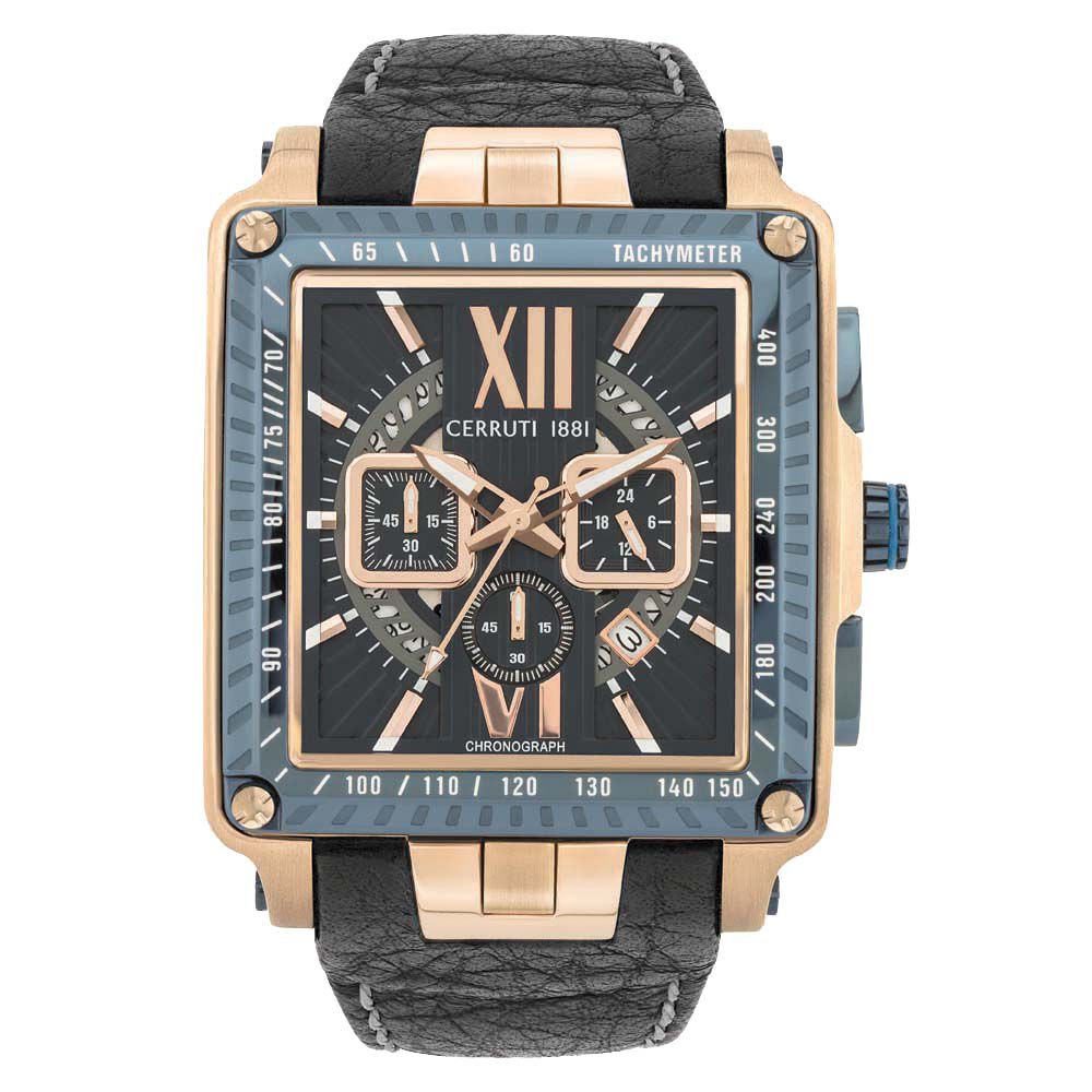 Montre cerruti bracelet cuir