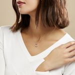 Collier Anas Argent Blanc Oxyde De Zirconium - Colliers avec pierres Femme | Marc Orian