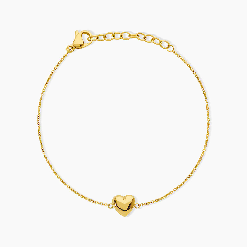 Bracelet Naiara Acier Jaune - Bracelets cha&icirc;nes Femme | Marc Orian