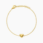 Bracelet Naiara Acier Jaune - Bracelets cha&icirc;nes Femme | Marc Orian