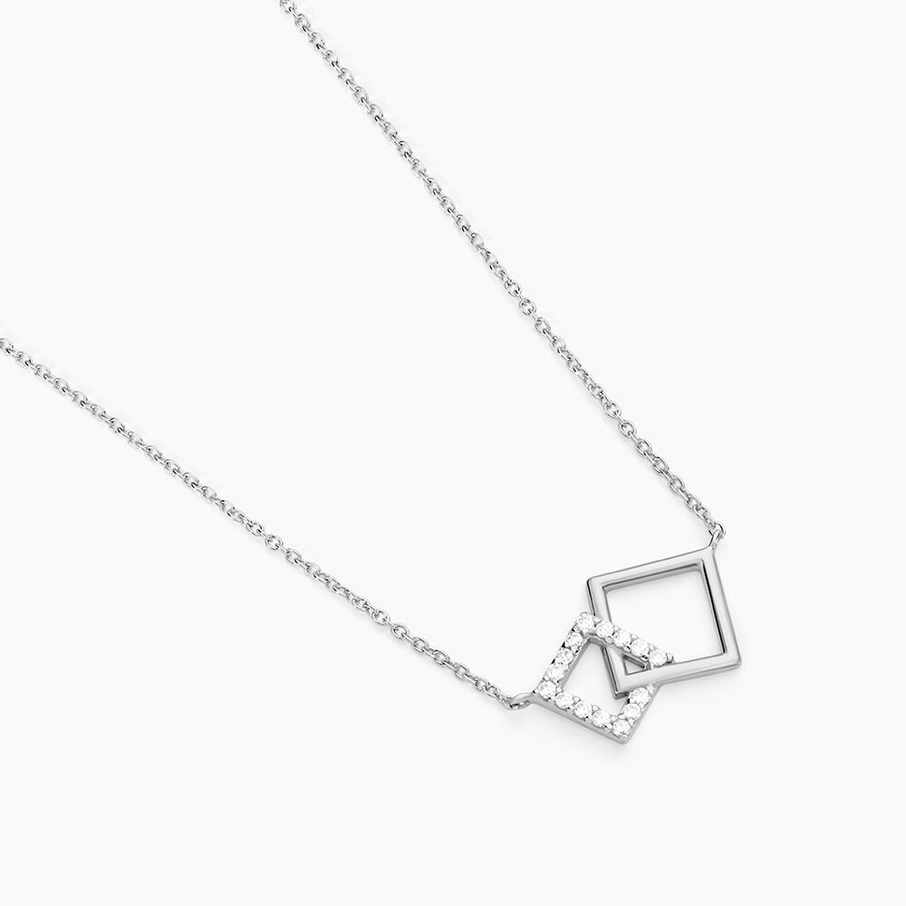 Collier Manoela Argent Blanc Oxyde De Zirconium - Nouveautés Femme | Marc Orian