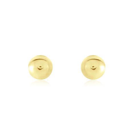 Boucles D'oreilles Puces Or Jaune Fidelia - Clous d'oreilles Famille | Marc Orian