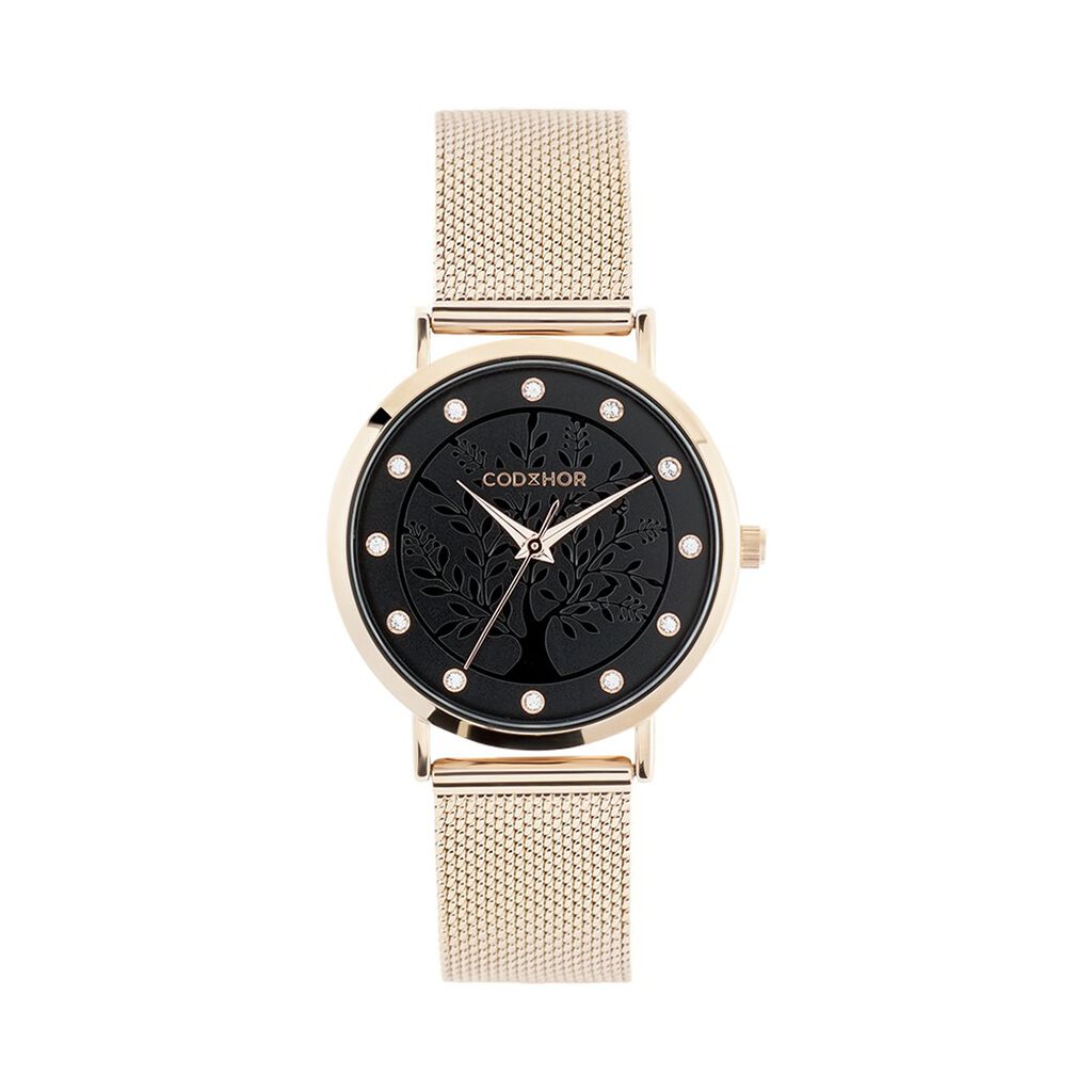 Montre Codhor Camille Noir - Montres étanches Femme | Marc Orian