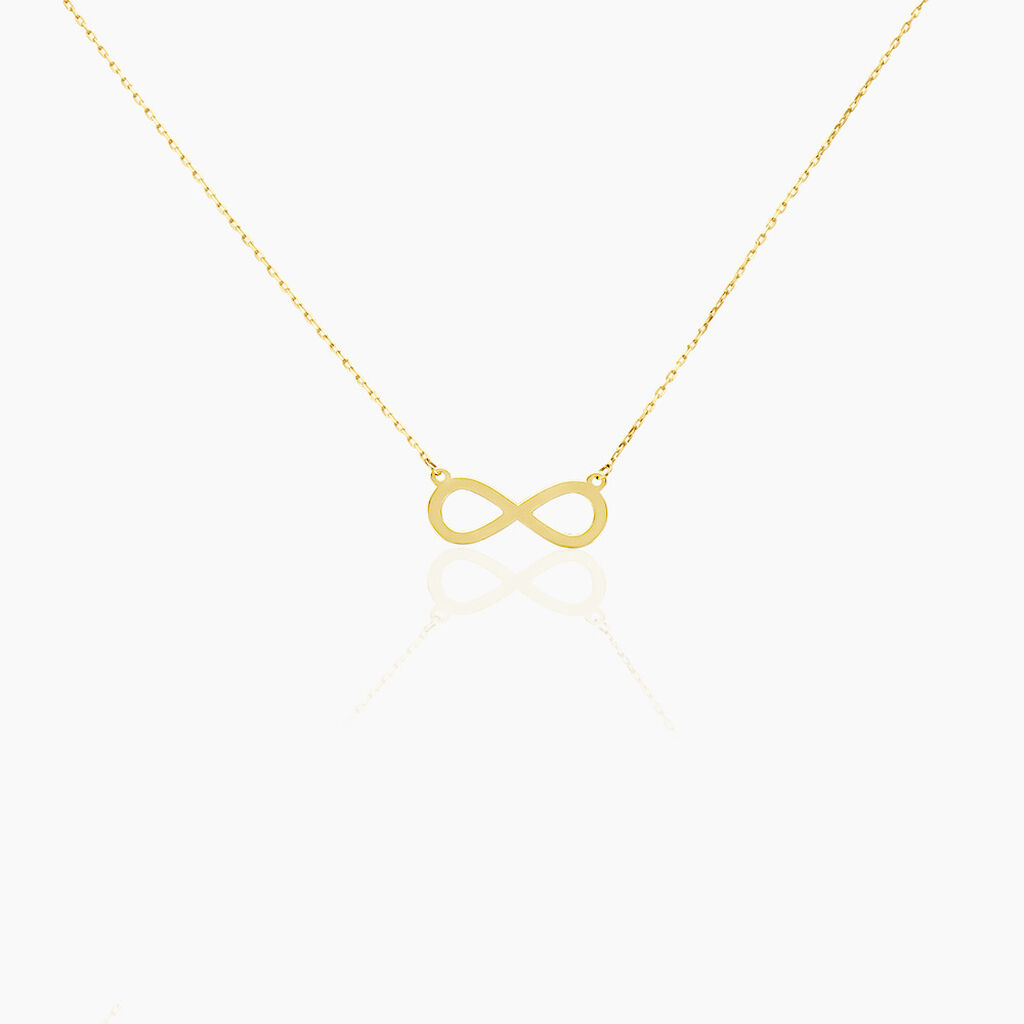 Collier Infinite Or Jaune - Colliers ete Femme | Marc Orian