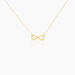 Collier Infinite Or Jaune - Colliers ete Femme | Marc Orian