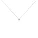 Collier Germinie Argent Blanc Oxyde De Zirconium - Colliers solitaires Femme | Marc Orian