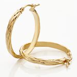 Cr&eacute;oles Vitali Or Jaune - Cr&eacute;oles Femme | Marc Orian