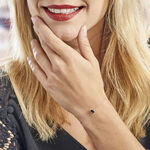 Bracelet Or Blanc Goutte Topaze - Bracelets cha&icirc;nes Femme | Marc Orian