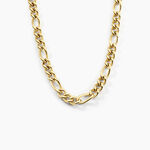 Collier Maille Acier Dor&eacute; Virgil - Colliers fantaisie Homme | Marc Orian