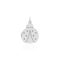 Pendentif Euzebie Argent Blanc - Pendentifs Famille | Marc Orian