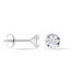 Boucles D'oreilles Puces Philia Argent Blanc Oxyde De Zirconium - Clous d'oreilles Femme | Marc Orian