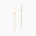 Boucles D'Oreilles Pendantes Lateefah Or Jaune Nacre - Boucles d'oreilles pampille Femme | Marc Orian