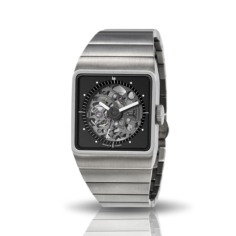 Montre Lip Big Titane Noir - Montres automatiques Homme | Marc Orian