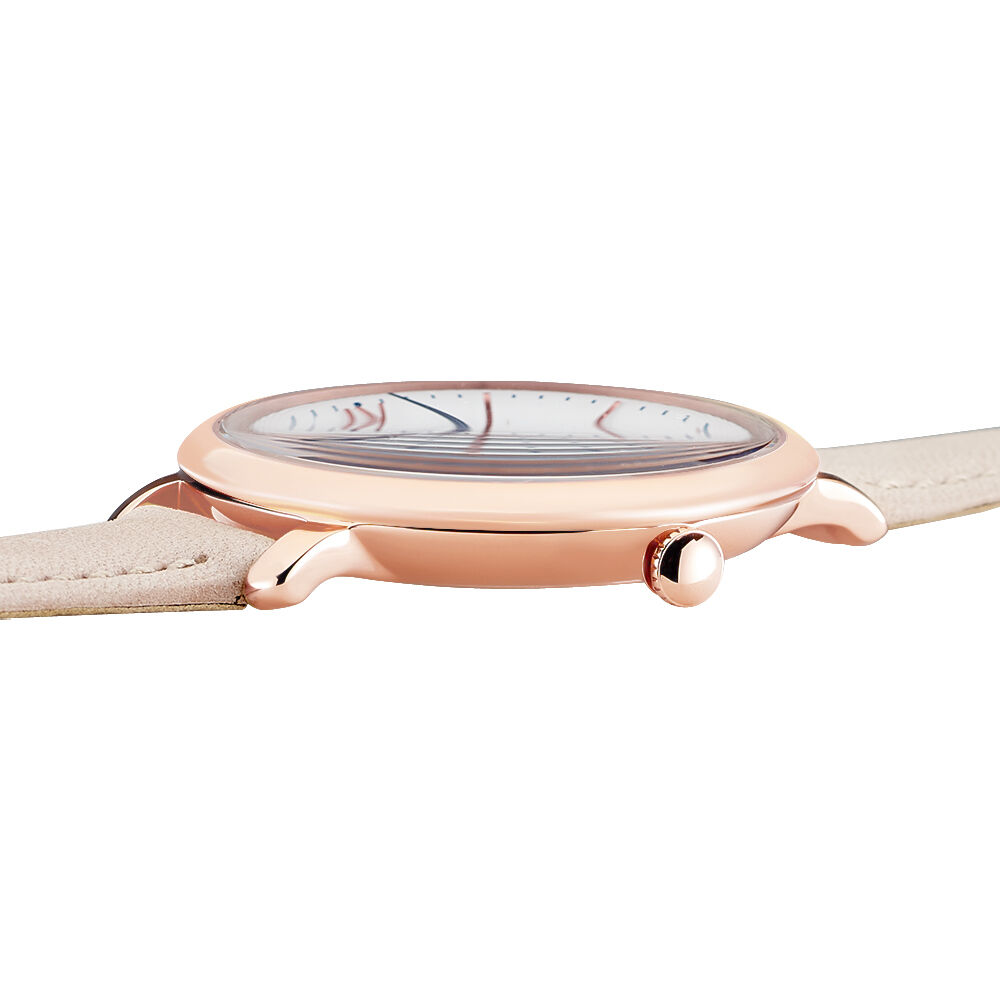 Montre Fossil Jacqueline Blanc - Montres classiques Femme | Marc Orian