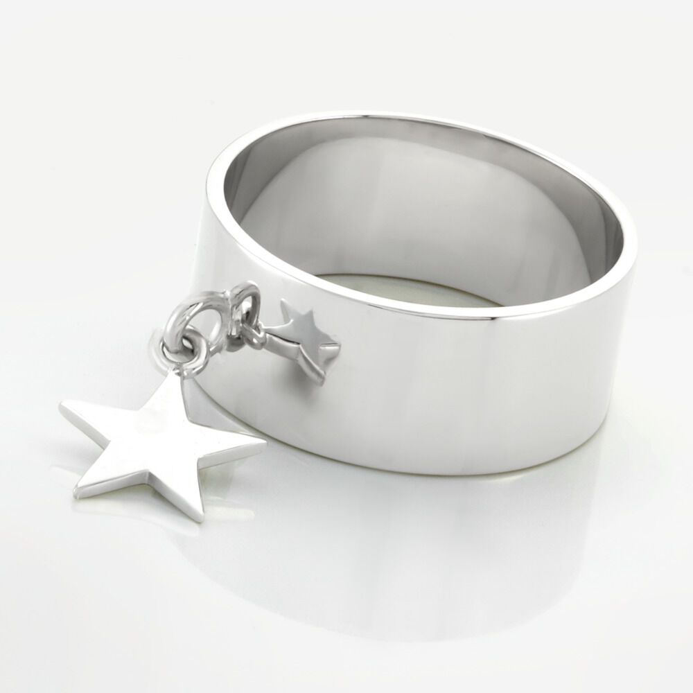 Bague Vaihere Argent Blanc - Bagues grosses Femme | Marc Orian
