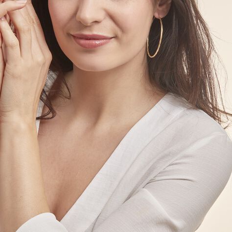 Créoles Youri Or Jaune - Boucles d'oreilles Créoles Femme | Marc Orian