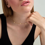 Collier Pluto Argent Dor&eacute; A L'Or 750/1000 - Colliers ete Femme | Marc Orian