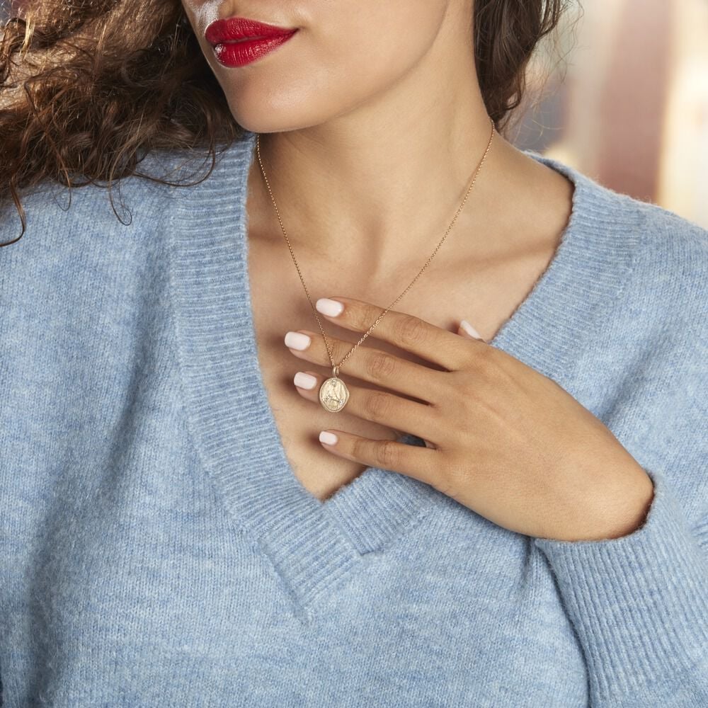 Collier Iago Plaqué Or Oxydes De Zirconium - Colliers avec pierres Femme | Marc Orian