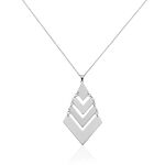 Collier Laure Acier Blanc - Colliers fantaisie Femme | Marc Orian