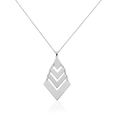 Collier Laure Acier Blanc - Colliers fantaisie Femme | Marc Orian