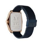 Montre Montignac Tonneau Bleu - Montres &eacute;tanches Homme | Marc Orian