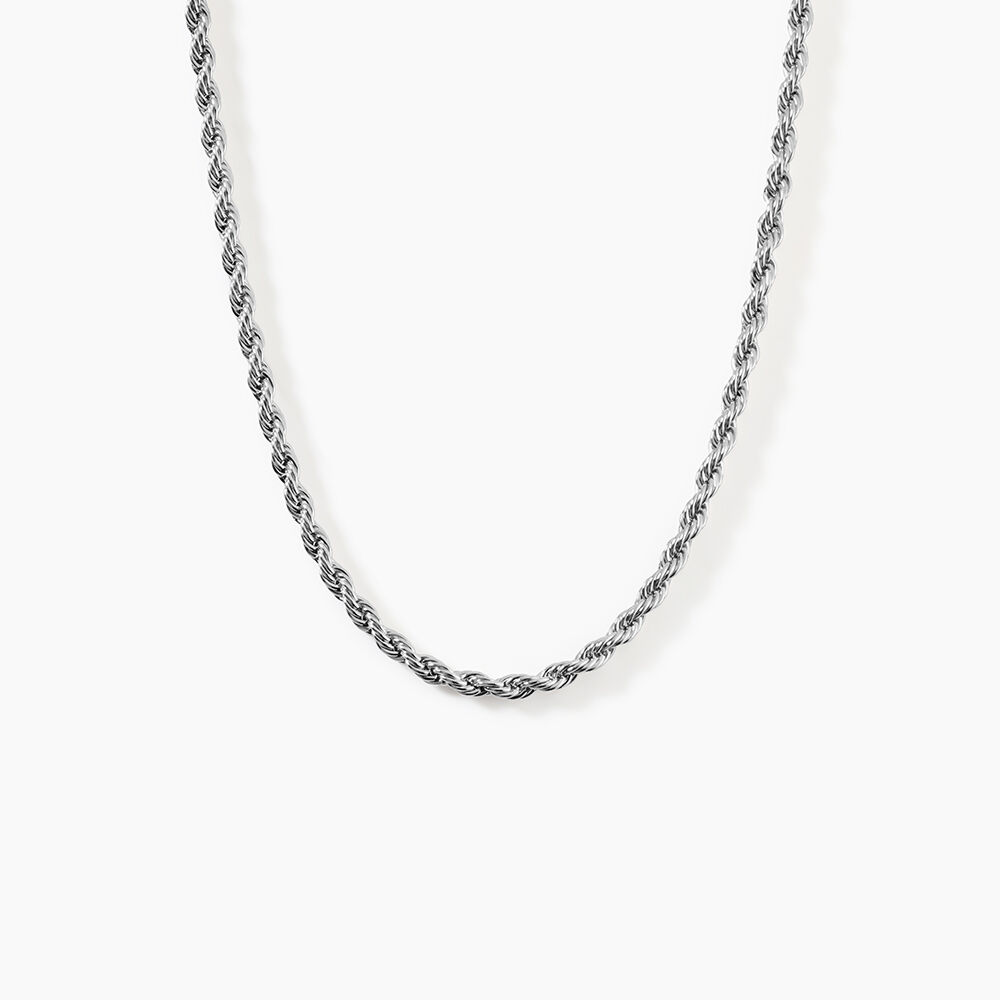 Collier Ambra Acier Blanc - Colliers fantaisie Femme | Marc Orian