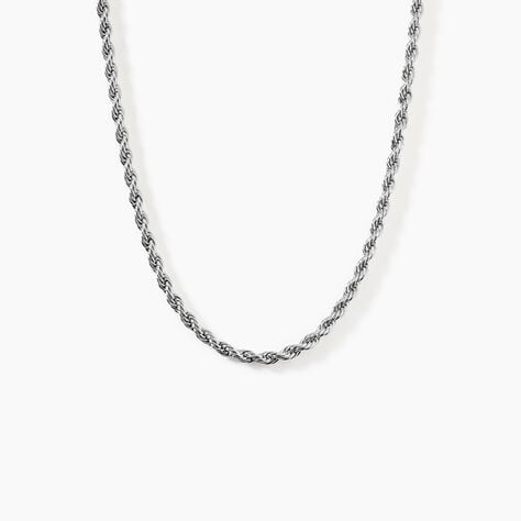 Collier Ambra Acier Blanc - Colliers fantaisie Femme | Marc Orian