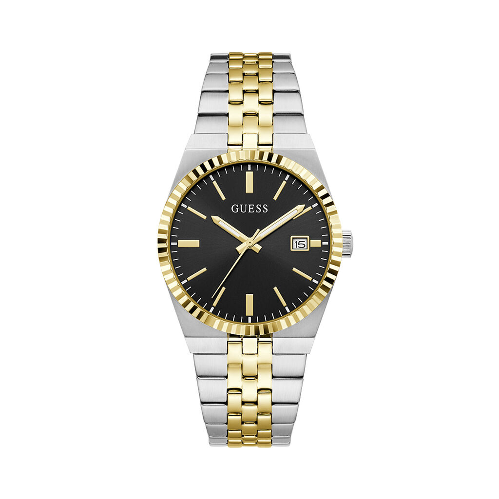 Montre Guess Vincent Noir - Montres &eacute;tanches Homme | Marc Orian