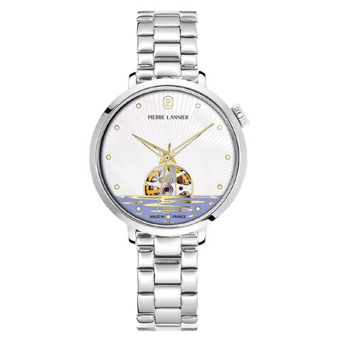 Montre Pierre Lannier Australe Nacre Blanche - Nouveautés Femme | Marc Orian