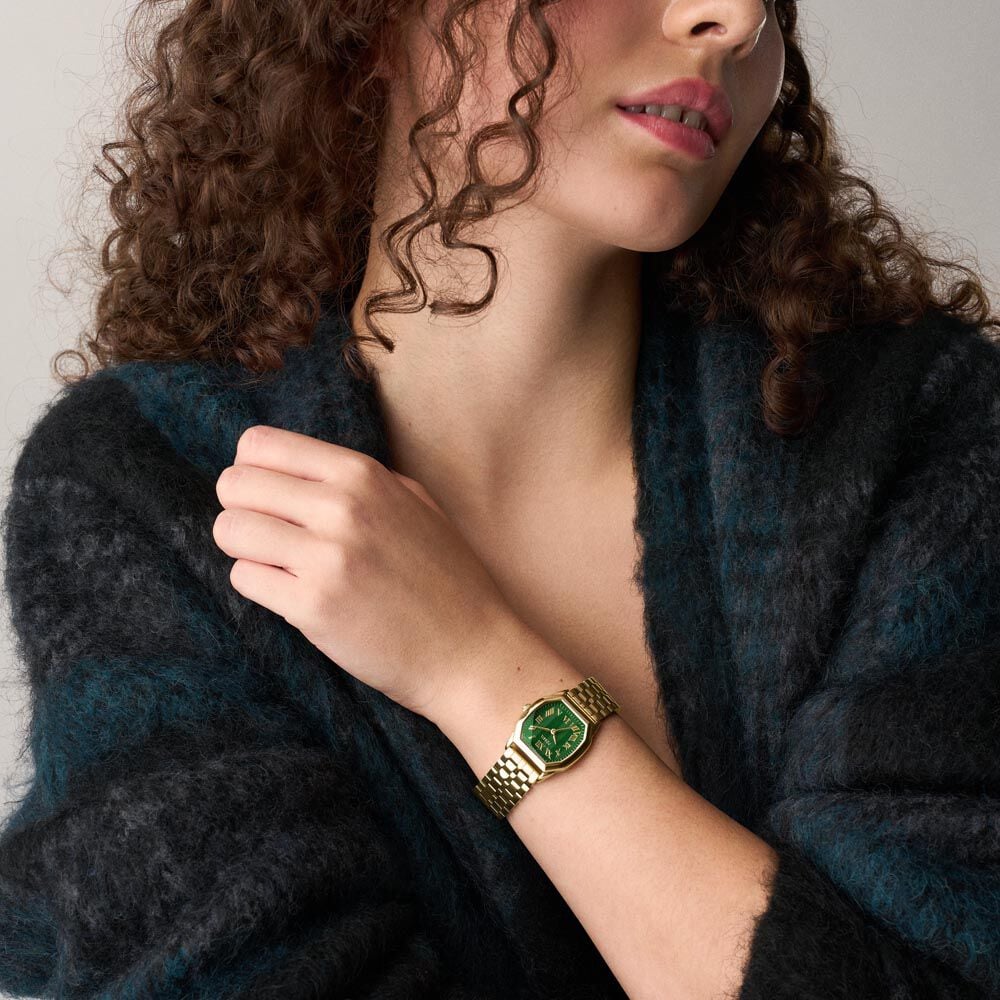 Montre Fossil Harlow Vert - Montres étanches Femme | Marc Orian