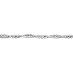 Bracelet Saman Argent Blanc - Bracelets fantaisie Femme | Marc Orian
