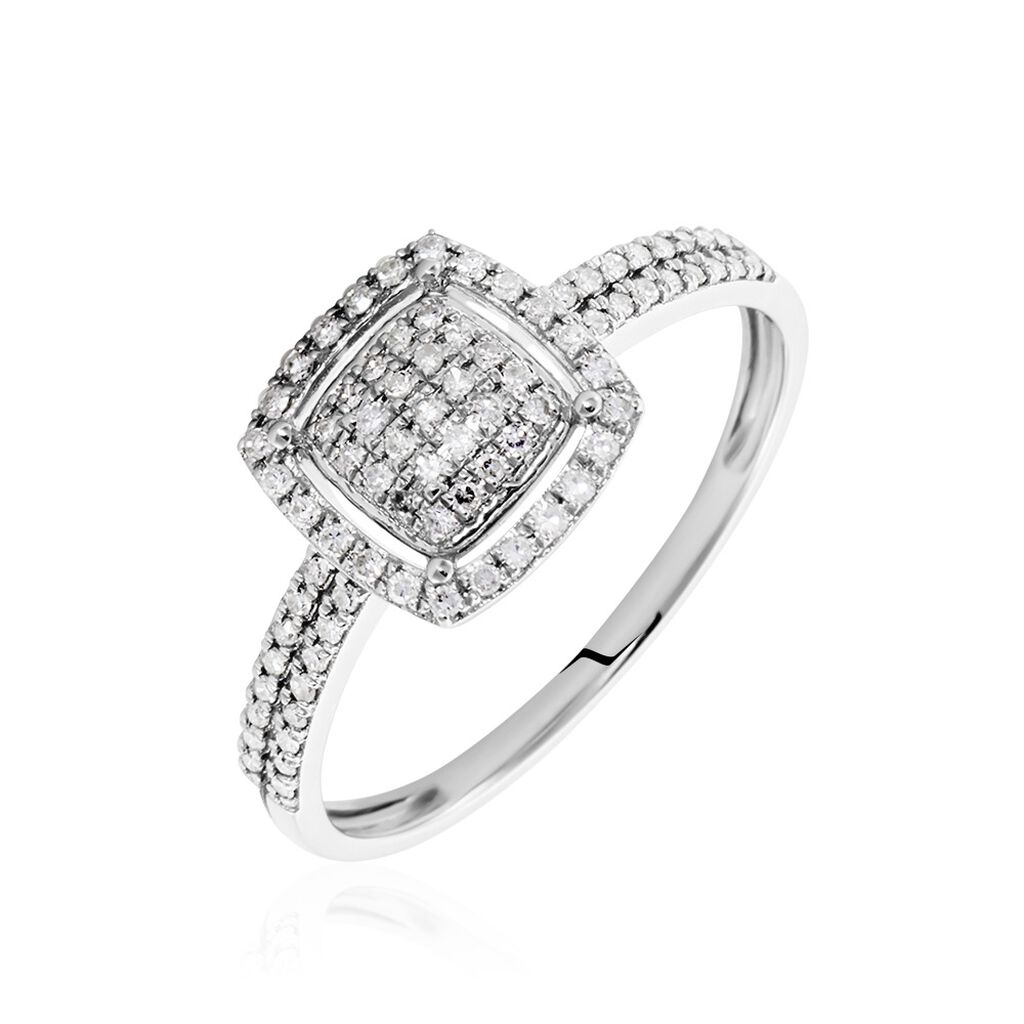 Bague Or Blanc Zuzana Diamants - Parures de mariage Femme | Marc Orian