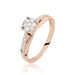 Bague Kate Or Rose Diamant - Parures de mariage Femme | Marc Orian