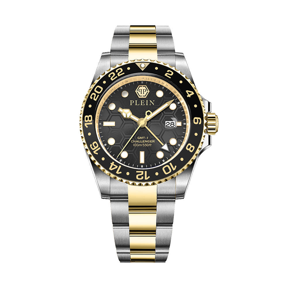 Montre Philipp Plein Gmt-i Challenger Noir - Montres étanches Homme | Marc Orian