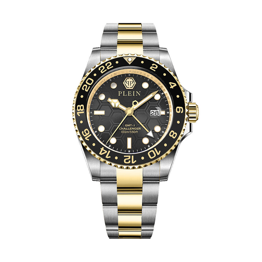 Montre Philipp Plein Gmt-i Challenger Noir - Montres étanches Homme | Marc Orian