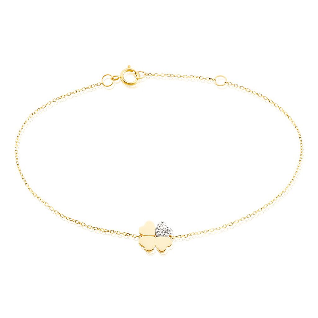 Bracelet Yasamin Or Jaune Diamant - Bracelets chaînes Femme | Marc Orian