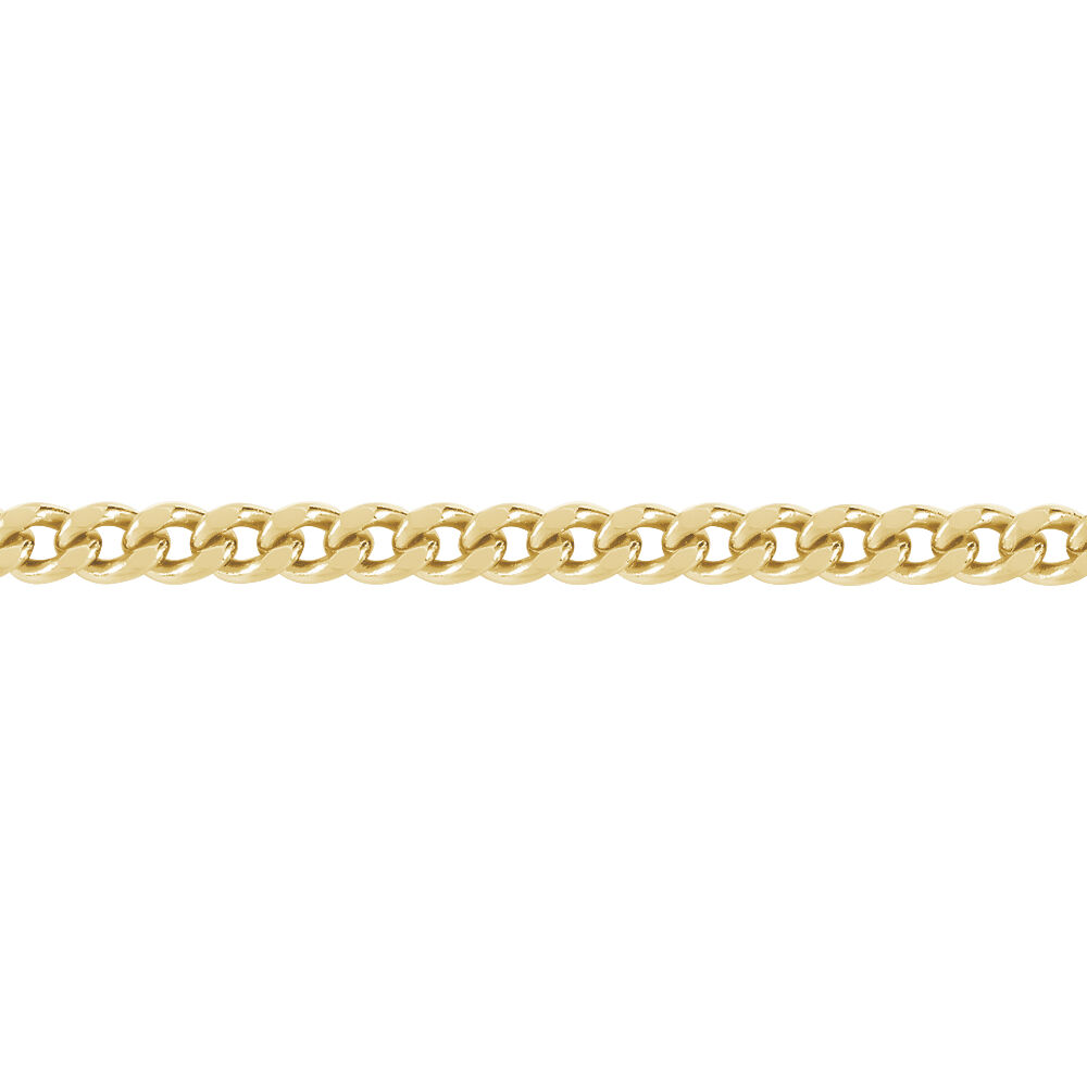 Chaîne Maille Gourmette Plaque Or Jaune - FQCHJW0031T • Marc Orian |  Bijouterie en ligne