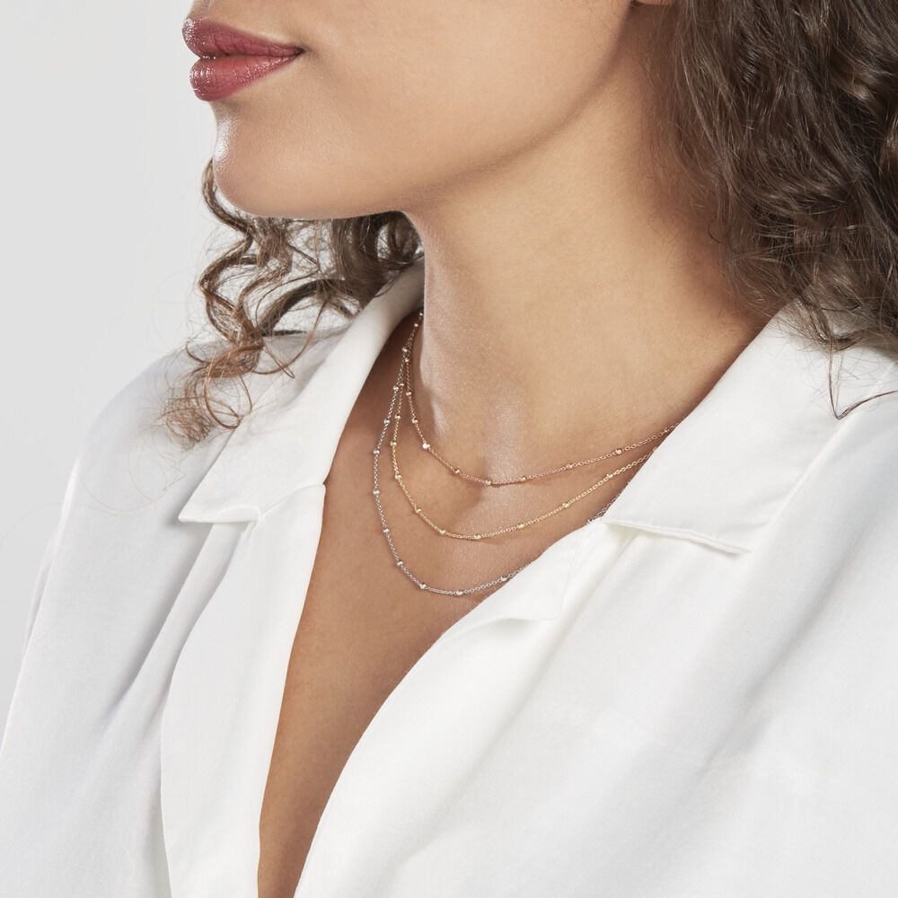 Collier Clorinthe Argent Tricolore - Colliers Femme | Marc Orian